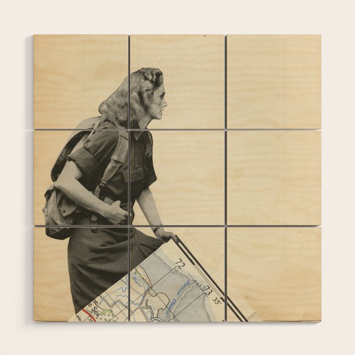 Navigate Wood Wall Art Gallery Image 1