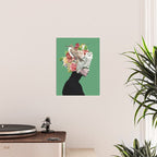 Lady with Birds(portrait) 2 Poster Gallery Image 2