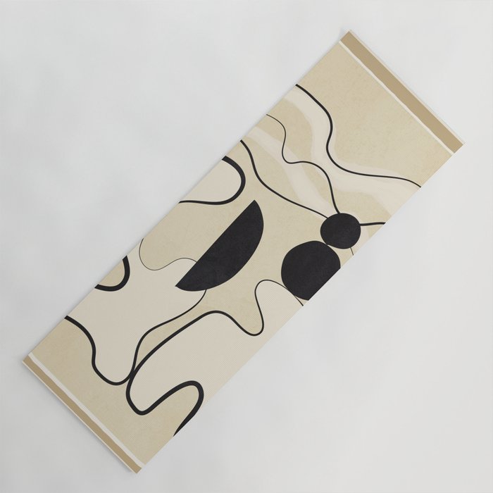 Minimal Abstraction 8 Yoga Mat Gallery Image 1