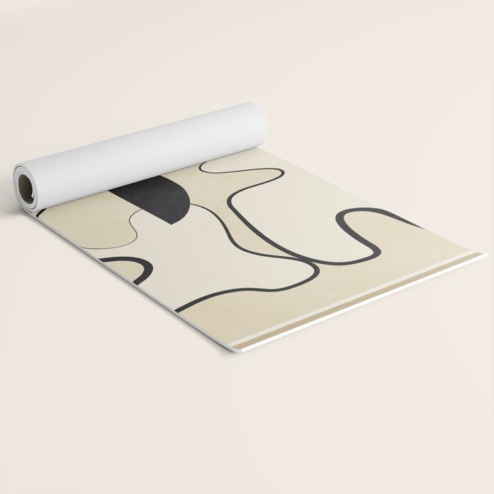 Minimal Abstraction 8 Yoga Mat Gallery Image 2