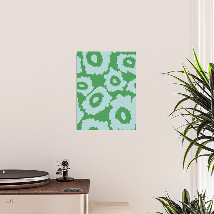 Minted flower Poster Gallery Image 2