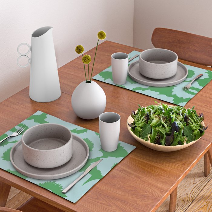 Minted flower Placemat Gallery Image 2