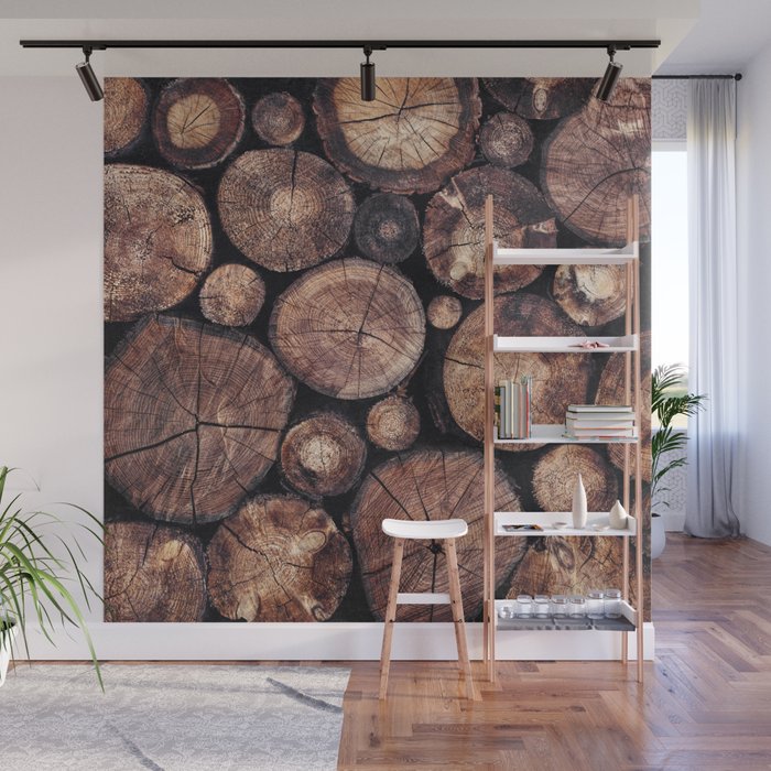 The Wood Holds Many Spirits Wall Mural Gallery Image 1