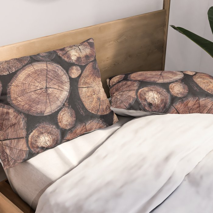 The Wood Holds Many Spirits Pillow Sham Gallery Image 2