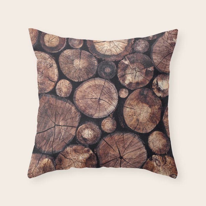 The Wood Holds Many Spirits Throw Pillow Gallery Image 6