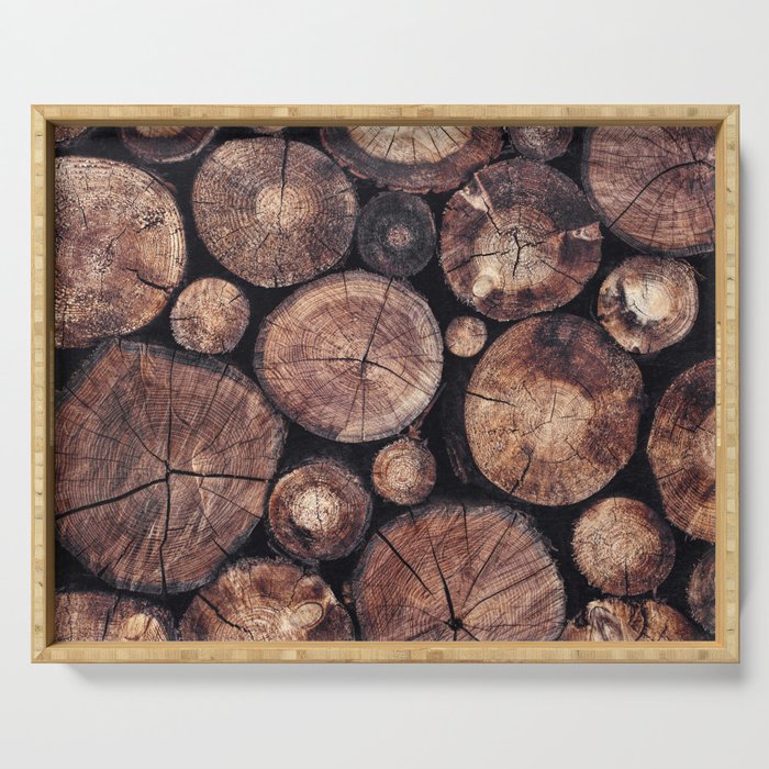 The Wood Holds Many Spirits Serving Tray Gallery Image 1