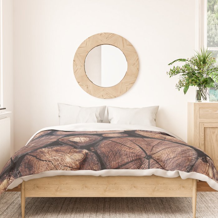 The Wood Holds Many Spirits Duvet Cover Gallery Image 3