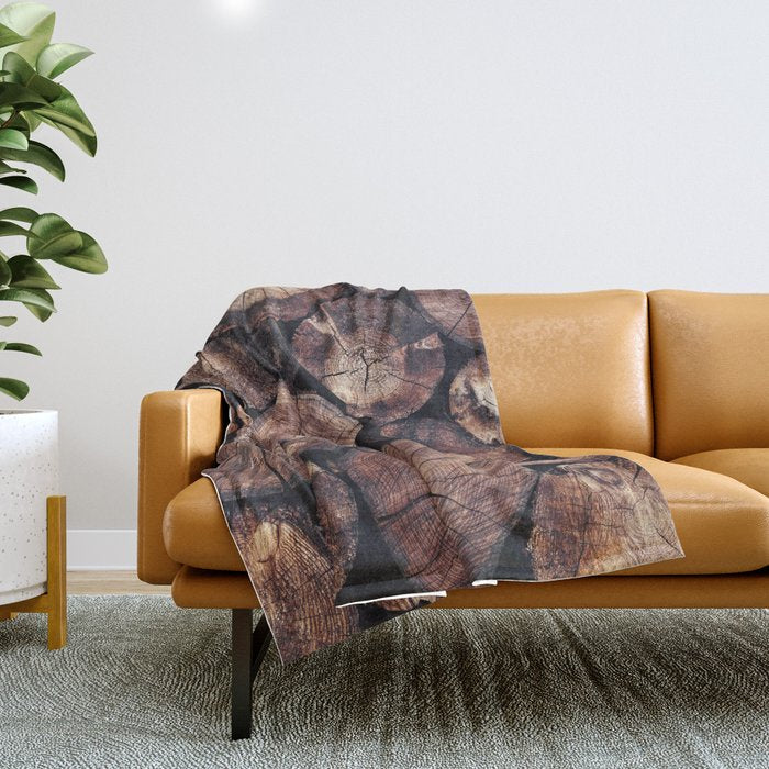 The Wood Holds Many Spirits Throw Blanket Gallery Image 1