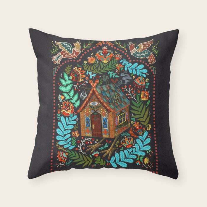 BabaYaga Throw Pillow Gallery Image 6