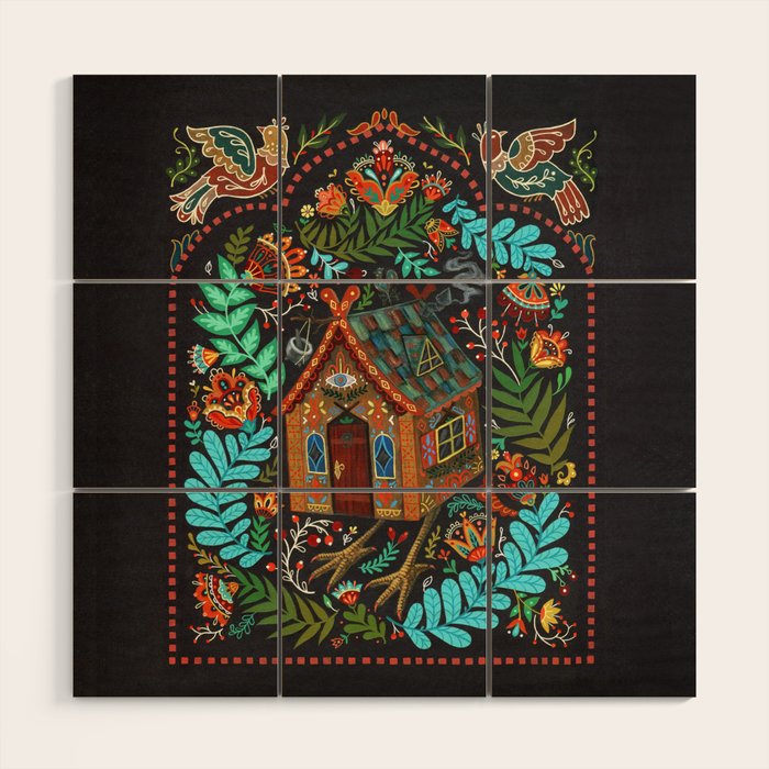 BabaYaga Wood Wall Art Gallery Image 1