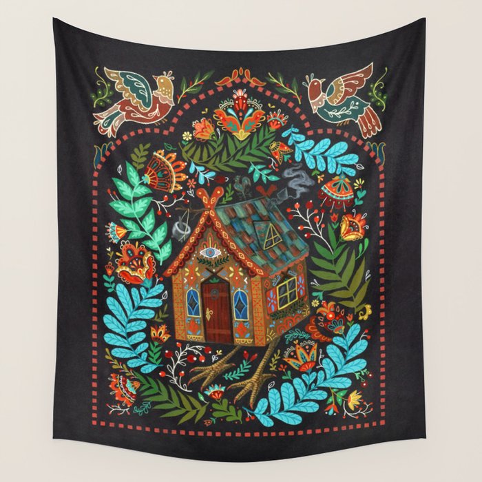 BabaYaga Wall Tapestry Gallery Image 4