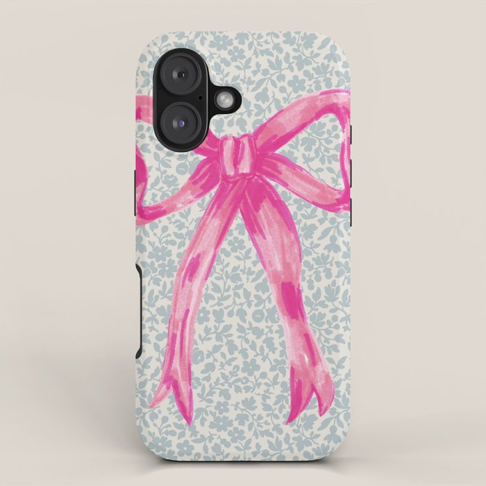 Pink Bow iPhone Case Gallery Image 1