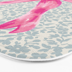 Pink Bow Bath Mat Gallery Image 3