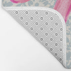 Pink Bow Bath Mat Gallery Image 2