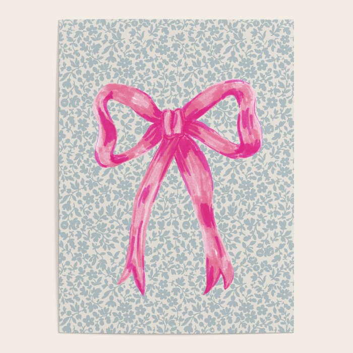 Pink Bow Poster Gallery Image 1