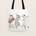 Nori nori nyanco Tote Bag Gallery Image 1