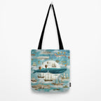 Ocean Meets Sky - from picture book Tote Bag Gallery Image 2