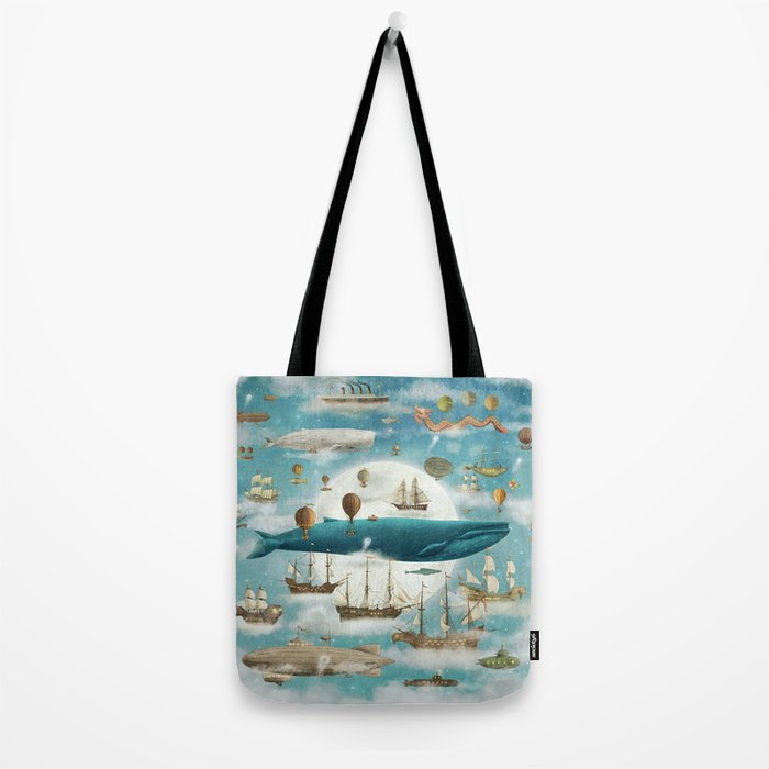 Ocean Meets Sky - from picture book Tote Bag Gallery Image 2