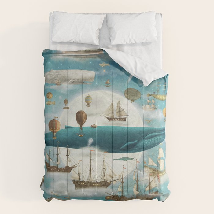 Ocean Meets Sky - from picture book Comforter Gallery Image 1