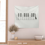 The Pianist Wall Tapestry Gallery Image 2