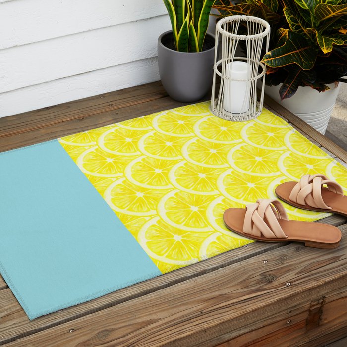 Zesty splice Outdoor Rug Gallery Image 2