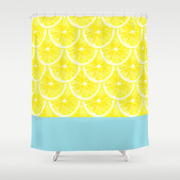 Zesty splice Shower Curtain Gallery Image 1