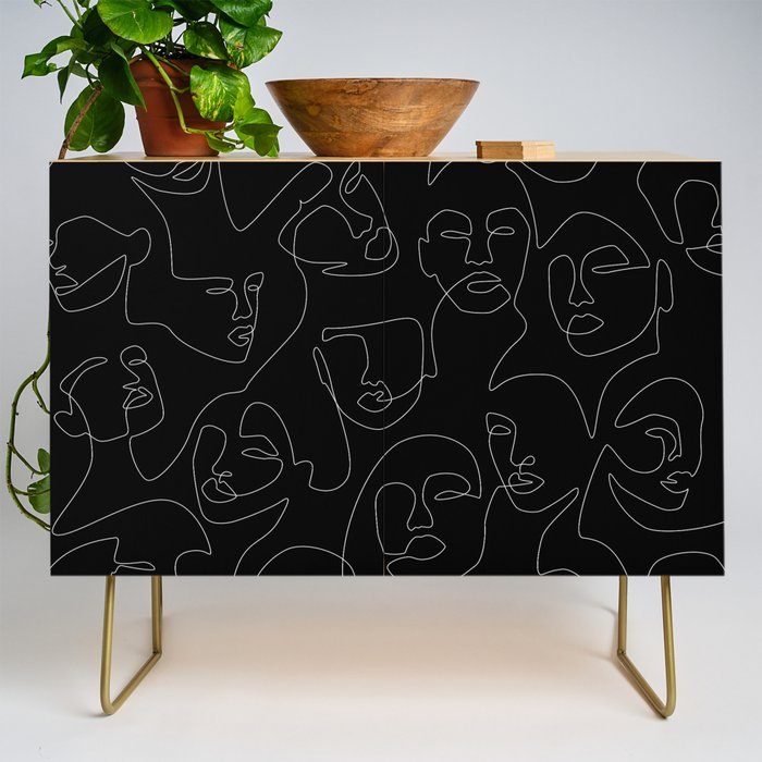 Face Lace Credenza Gallery Image 1