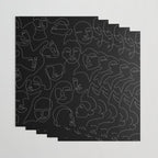 Face Lace Wrapping Paper Gallery Image 3
