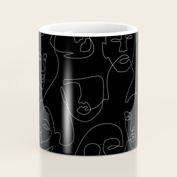 Face Lace Coffee Mug Gallery Image 4