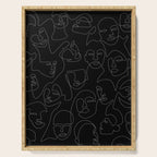 Face Lace Serving Tray Gallery Image 1