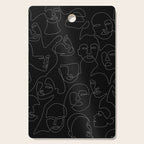 Face Lace Cutting Board Gallery Image 1