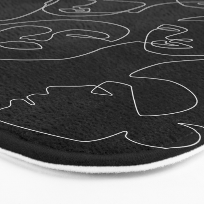 Face Lace Bath Mat Gallery Image 3