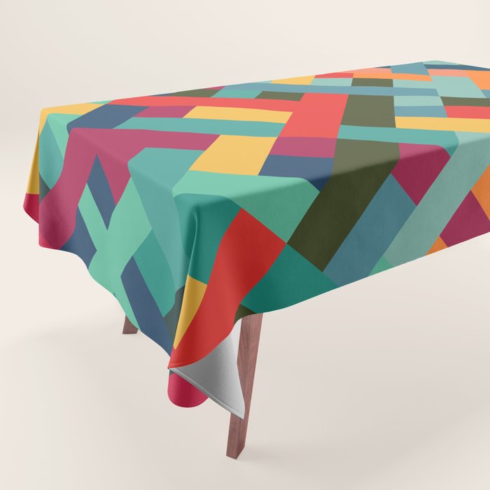 Weave Pattern Tablecloth Gallery Image 1