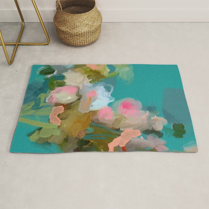floral abstract 1 22 Rug Gallery Image 1