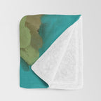 floral abstract 1 22 Throw Blanket Gallery Image 3