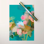 floral abstract 1 22 Wrapping Paper Gallery Image 1