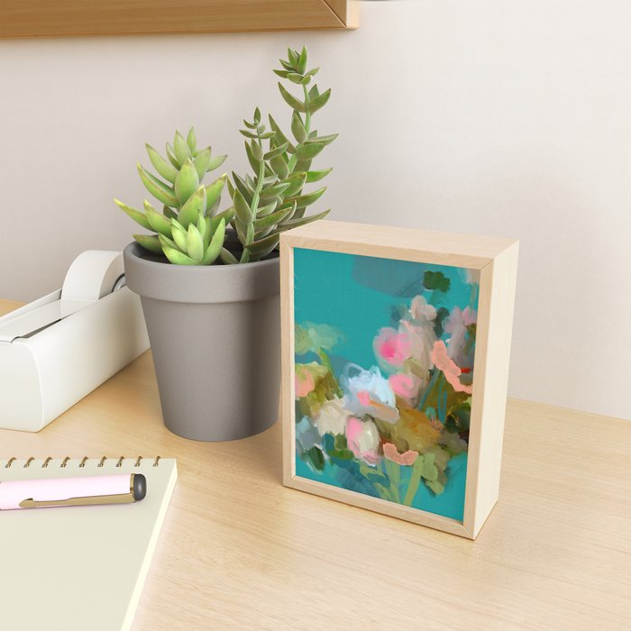 floral abstract 1 22 Mini Art Print Gallery Image 2