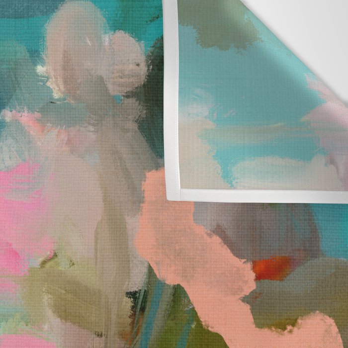 floral abstract 1 22 Wall Tapestry Gallery Image 3
