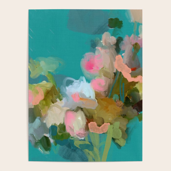 floral abstract 1 22 Poster Gallery Image 4