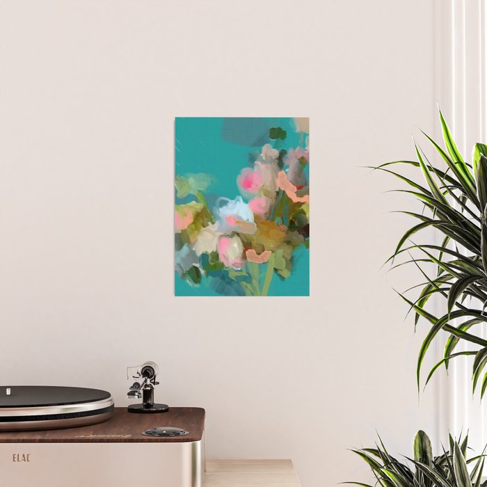 floral abstract 1 22 Poster Gallery Image 2