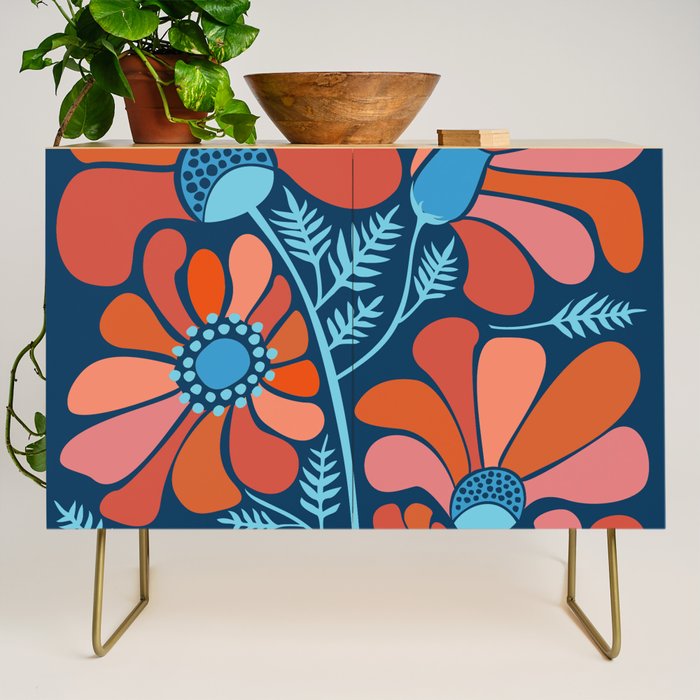 Flower Power IV Credenza Gallery Image 1