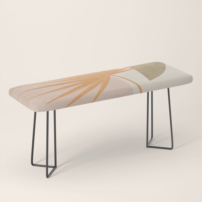 Tropical Leaf- Abstract Art 49a Bench Gallery Image 1