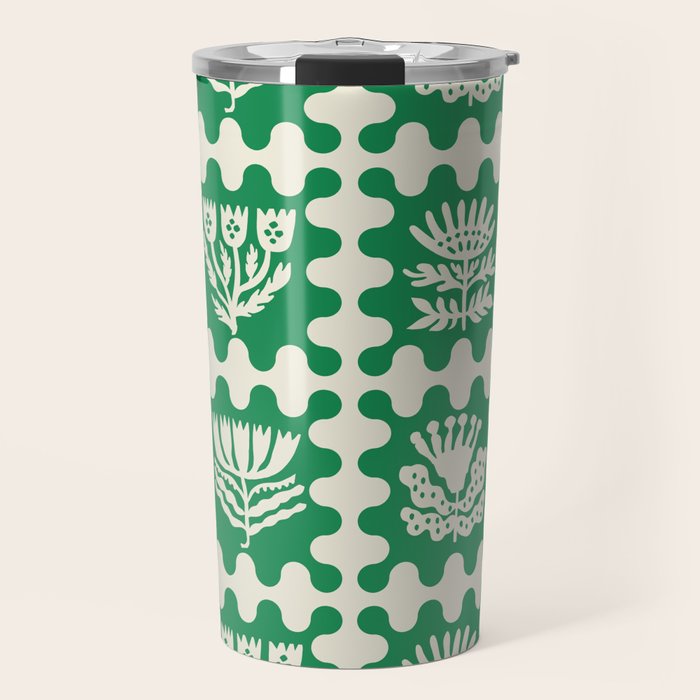 FOLKFLOWER FOREST Travel Mug Gallery Image 1