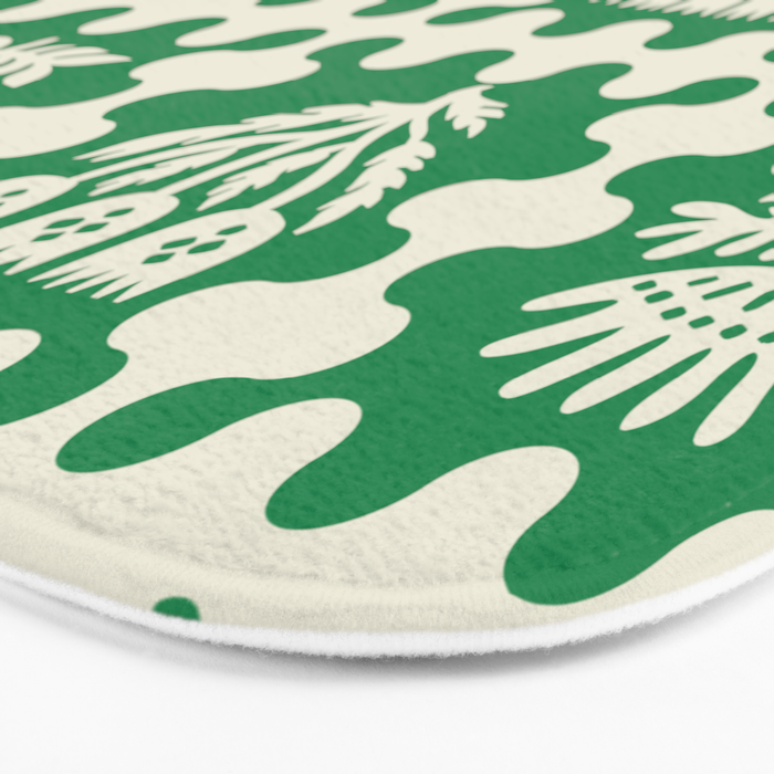 FOLKFLOWER FOREST Bath Mat Gallery Image 3