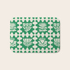 FOLKFLOWER FOREST Bath Mat Gallery Image 1