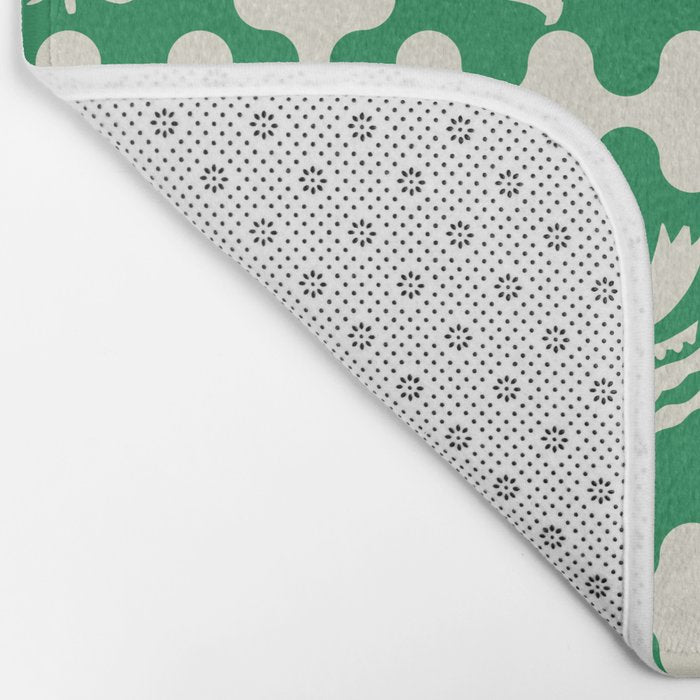 FOLKFLOWER FOREST Bath Mat Gallery Image 2