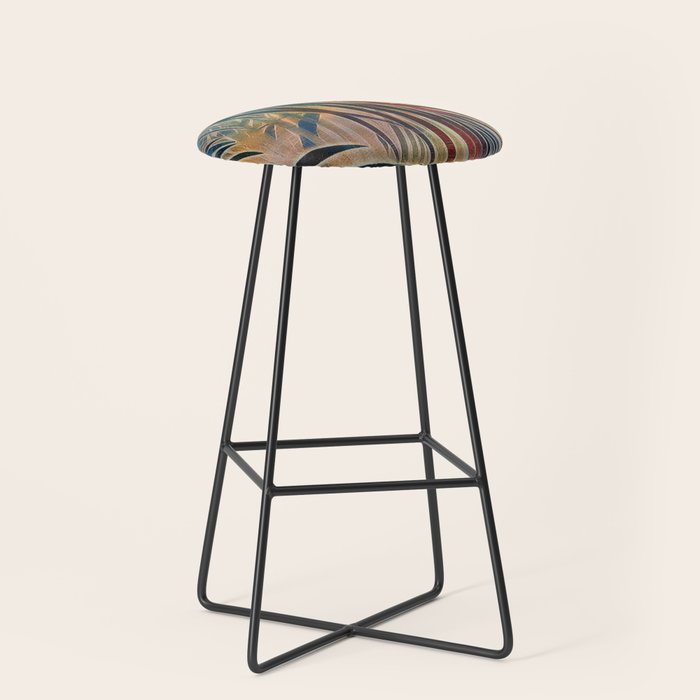 Tropical Sunset Stool Gallery Image 1
