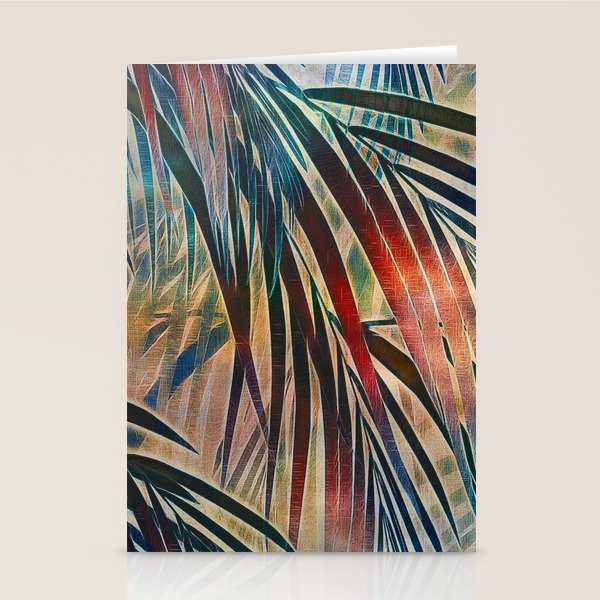 Tropical Sunset Stationery Card Gallery Image 1
