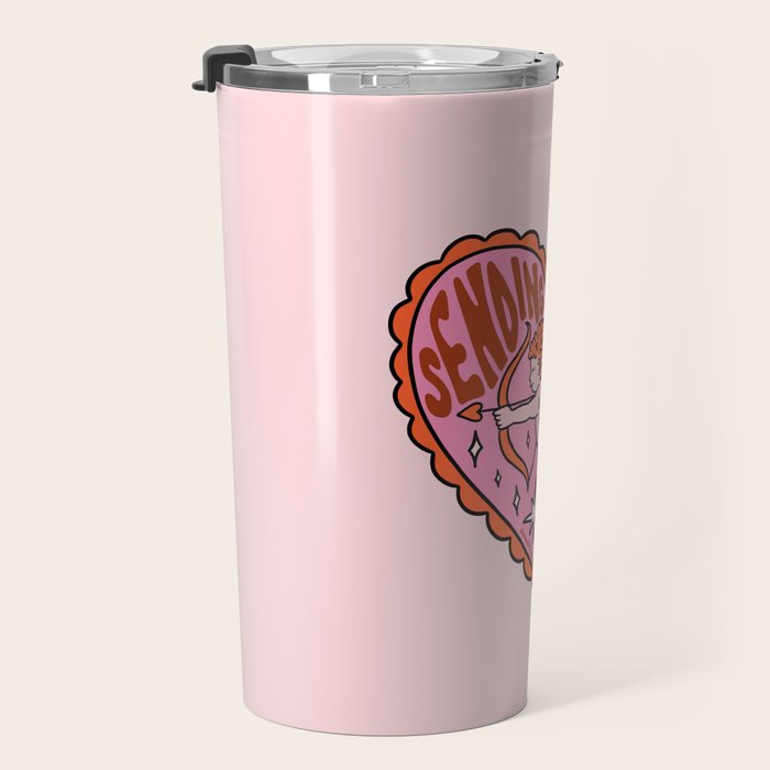 Sending You Love Cupid Travel Mug Gallery Image 3
