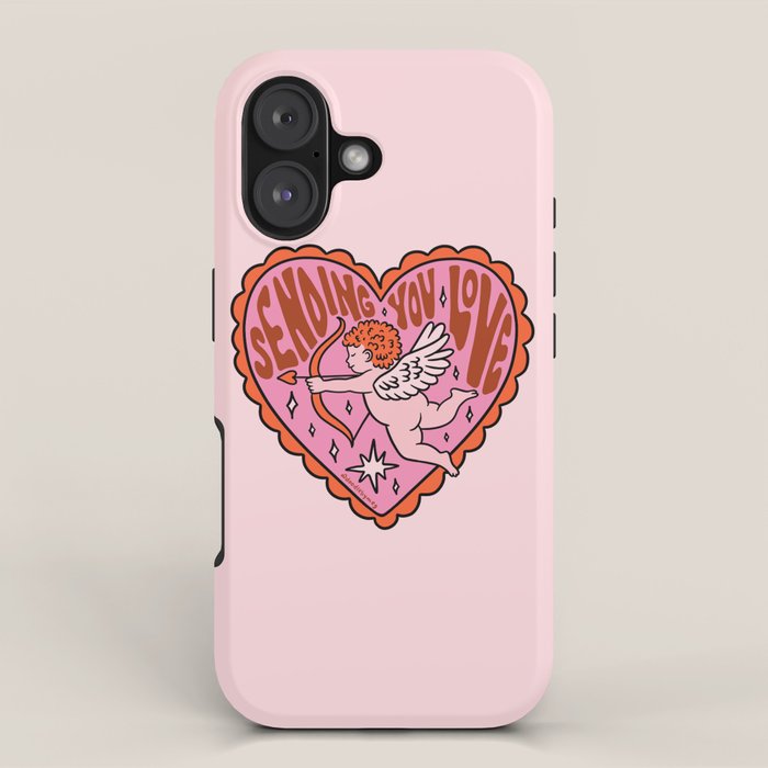 Sending You Love Cupid iPhone Case Gallery Image 1